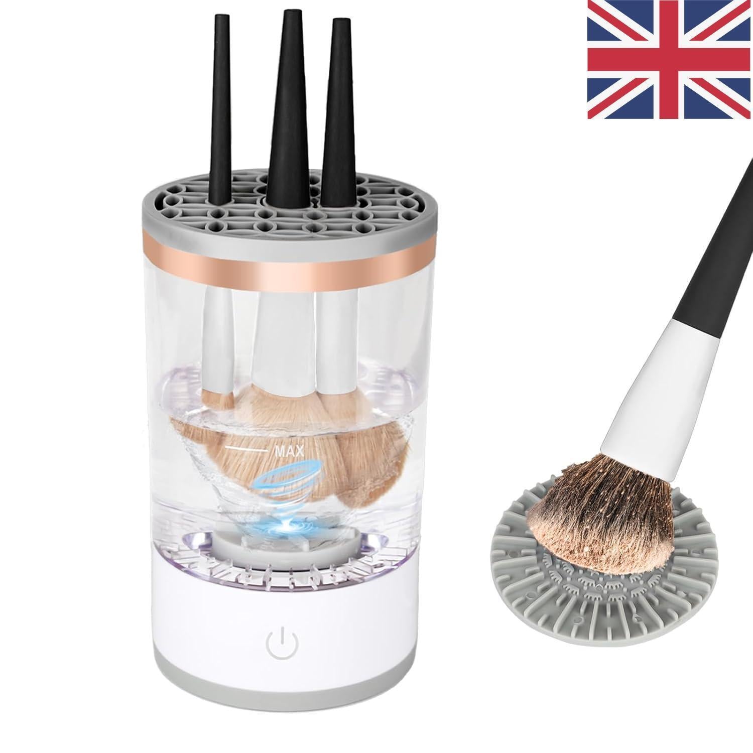 Electric Makeup Brush Cleaner Machine Portable Automatic USB Brush Cleaning Tool